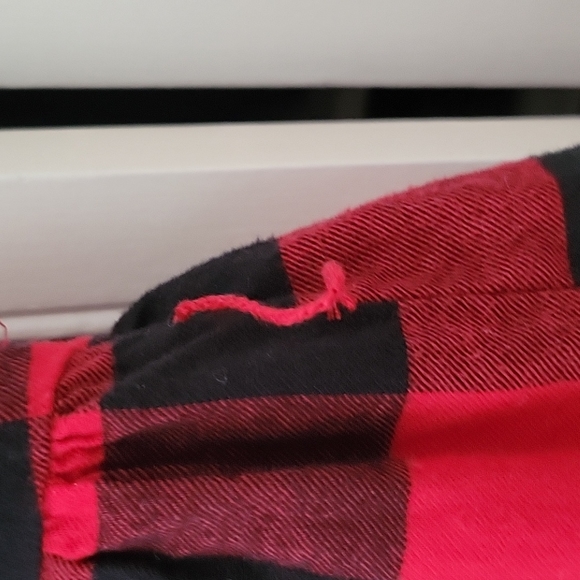 Carters buffalo plaid Kids size 7 dress - Picture 3 of 5